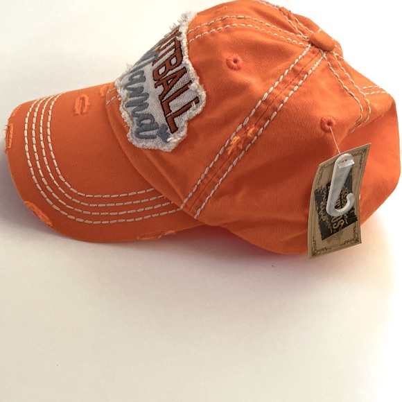 KBethos Vintage“Football Mama” Vintage Washed Distressed Cap - Picture 2 of 9